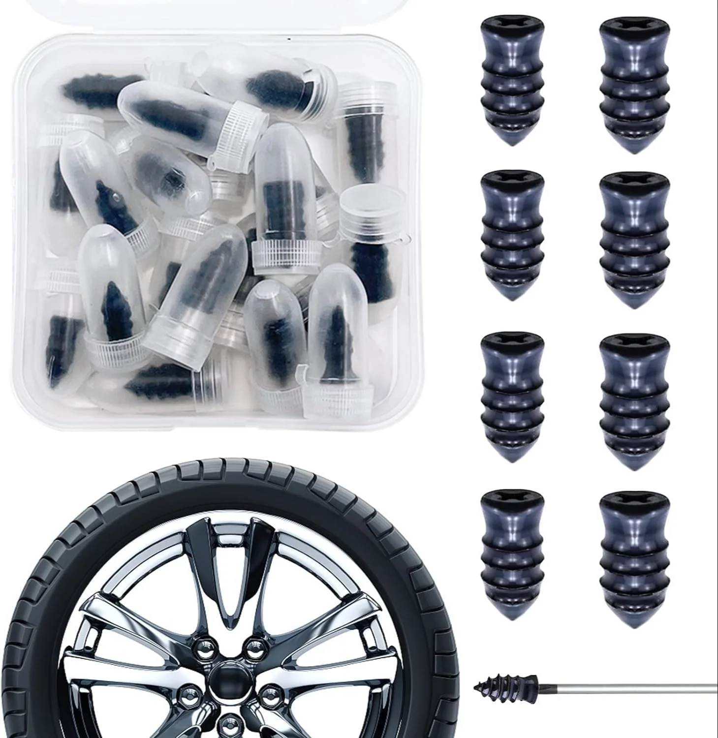 🔥Tire Repair Rubber Nail🚚BUY MORE SAVE MORE - Image 2