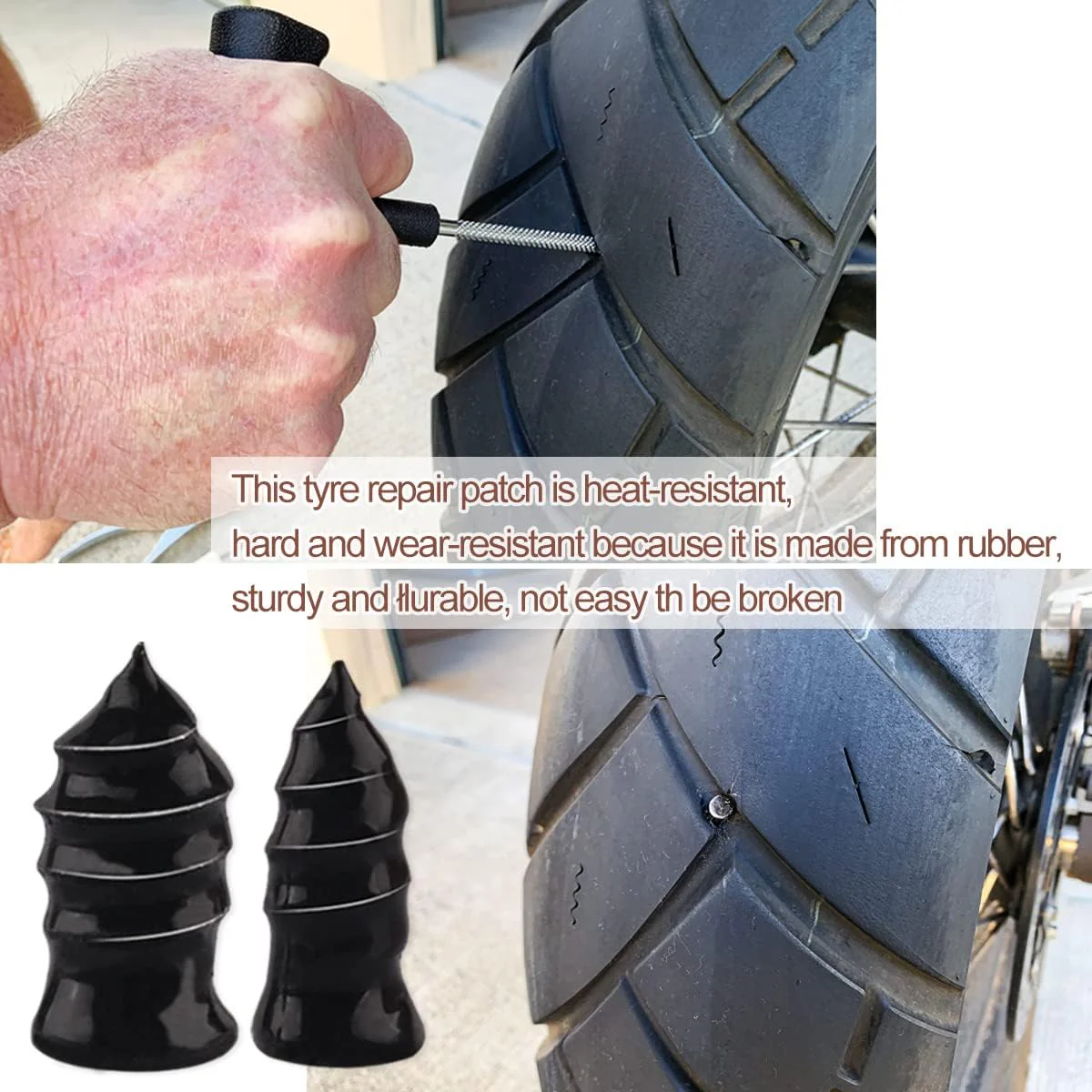 🔥Tire Repair Rubber Nail🚚BUY MORE SAVE MORE - Image 5
