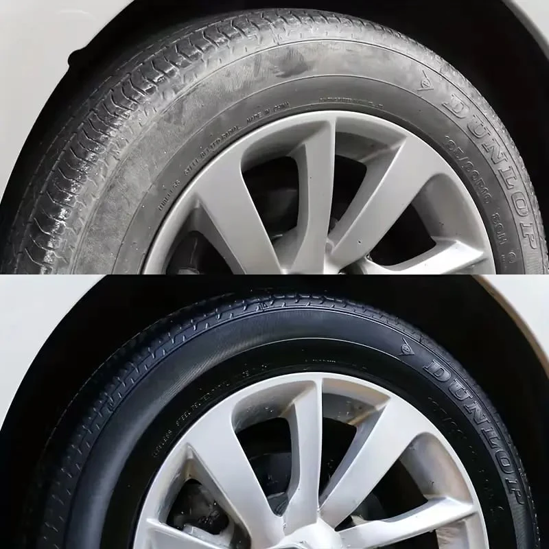 Premium Tire Coating & Trim Restorer: Bring Back the Original Deep Black Shine to Rubber and Plastic - Image 4