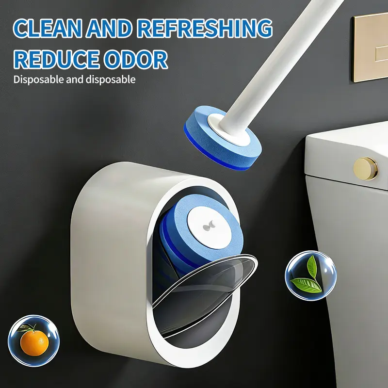 ✨Toilet Scrubber Kit with Self-Cleaning Disposable Pads - Image 2