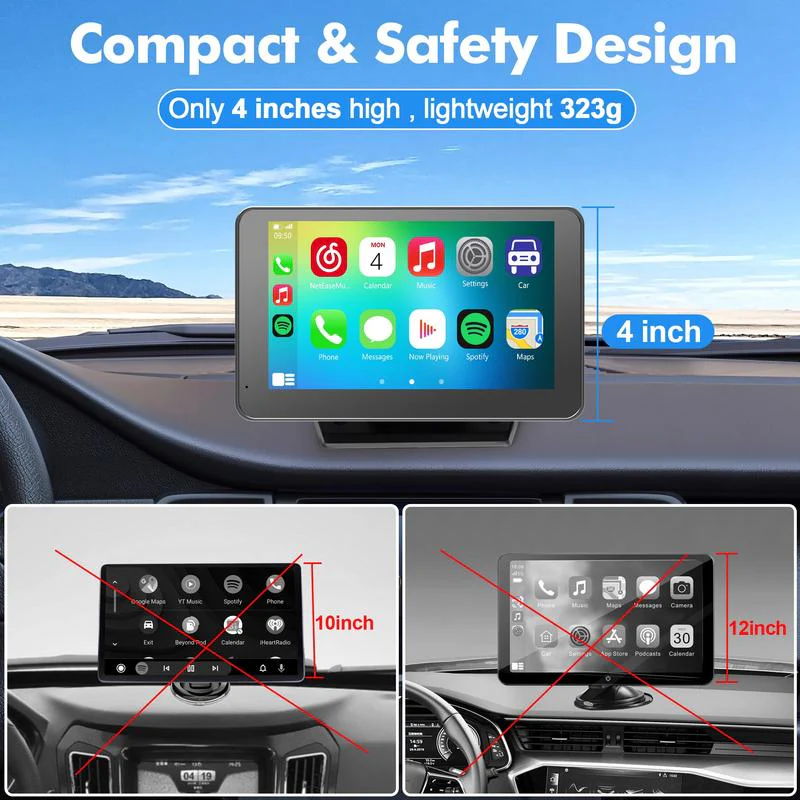🔥Upgraded Wireless CarPlay Screen for Andriod & Iphone - Image 6