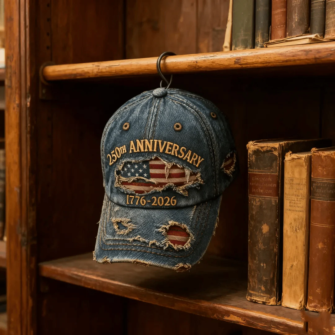 US 250th Anniversary Casual Print Hat - Image 4