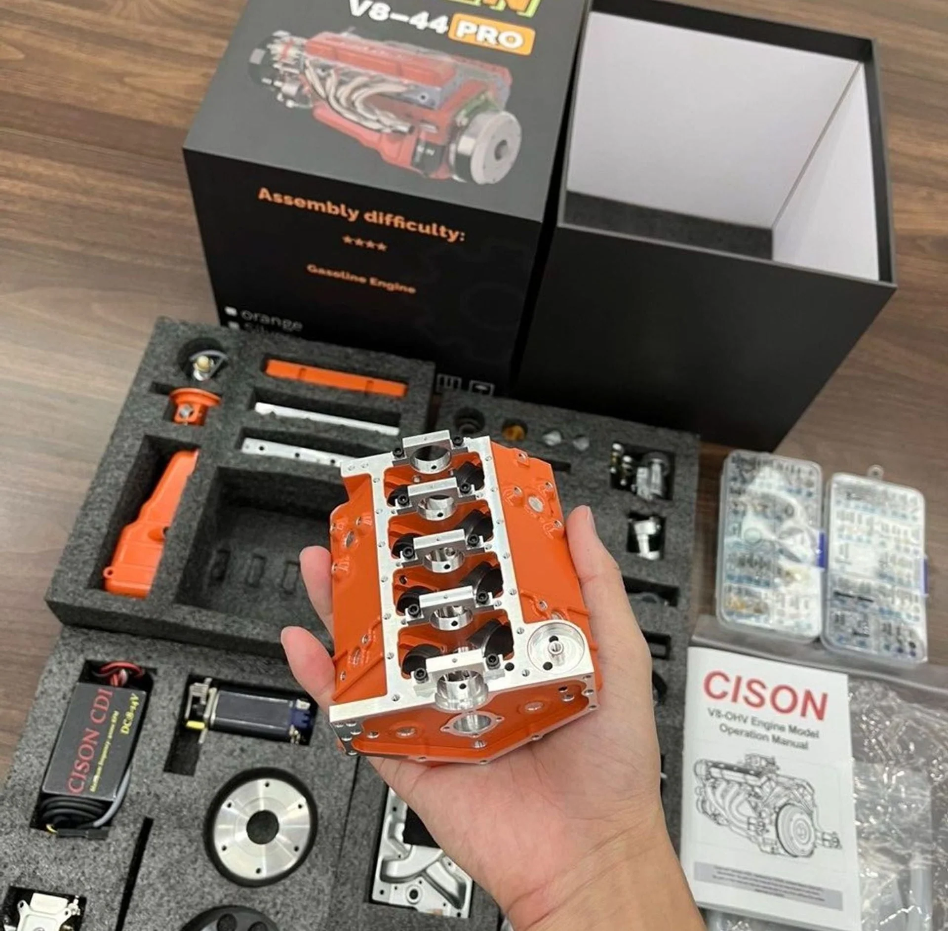 Gasoline OHV V8 Small-block Engine Model Kits - Image 4
