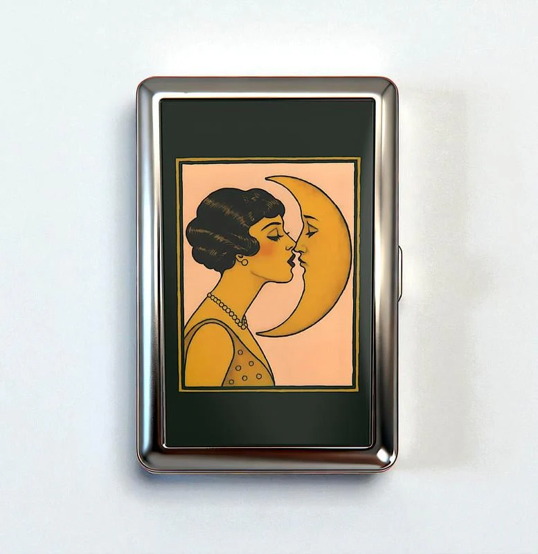 🛡️Vintage Art Deco Versatile Card & Cash Case With RFID Protection - Image 6