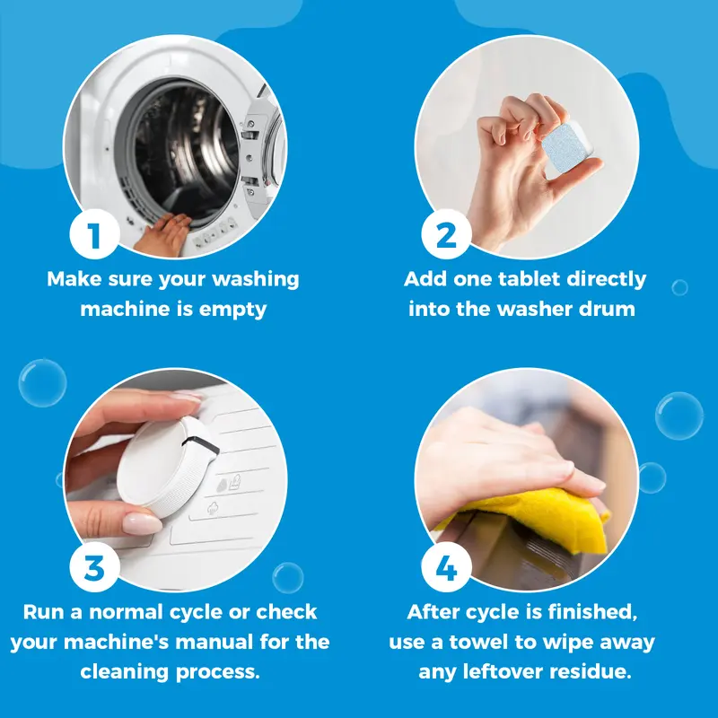 Washing Machine Cleaner Descaler 12 Pack - Image 6