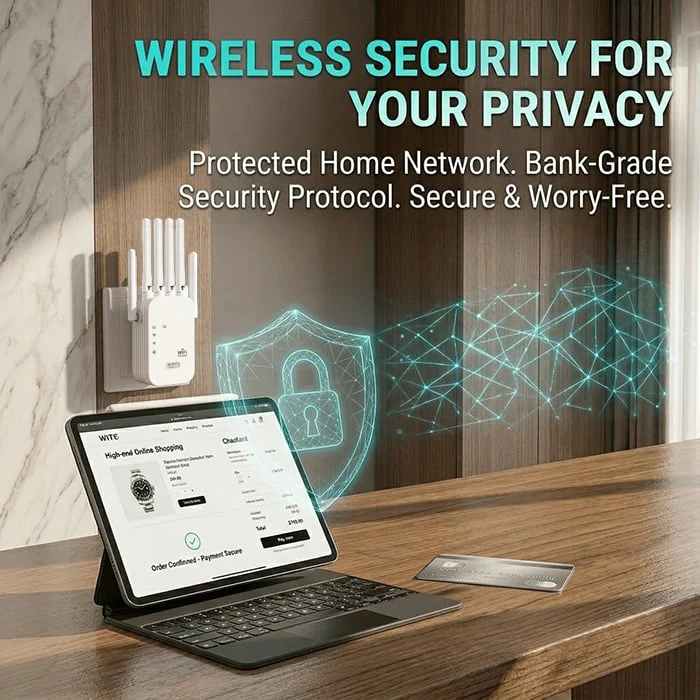 The Velocity Prime: 1200Mbps Ultra-Speed WiFi Repeater - Image 7