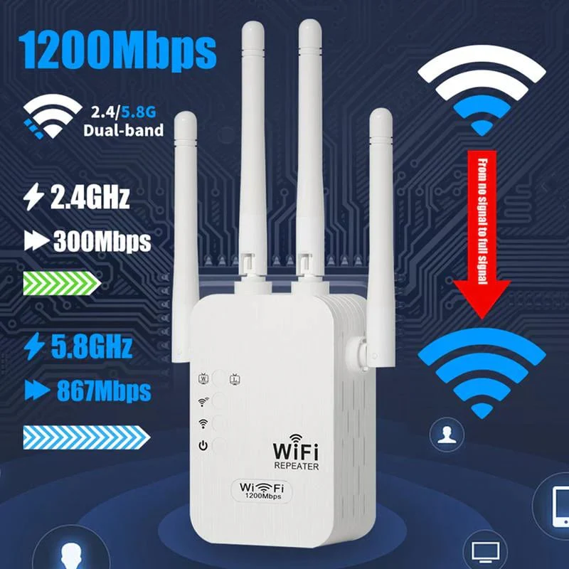 🔥WiFi Extender 2025, 1200Mbps Dual Band - Image 5