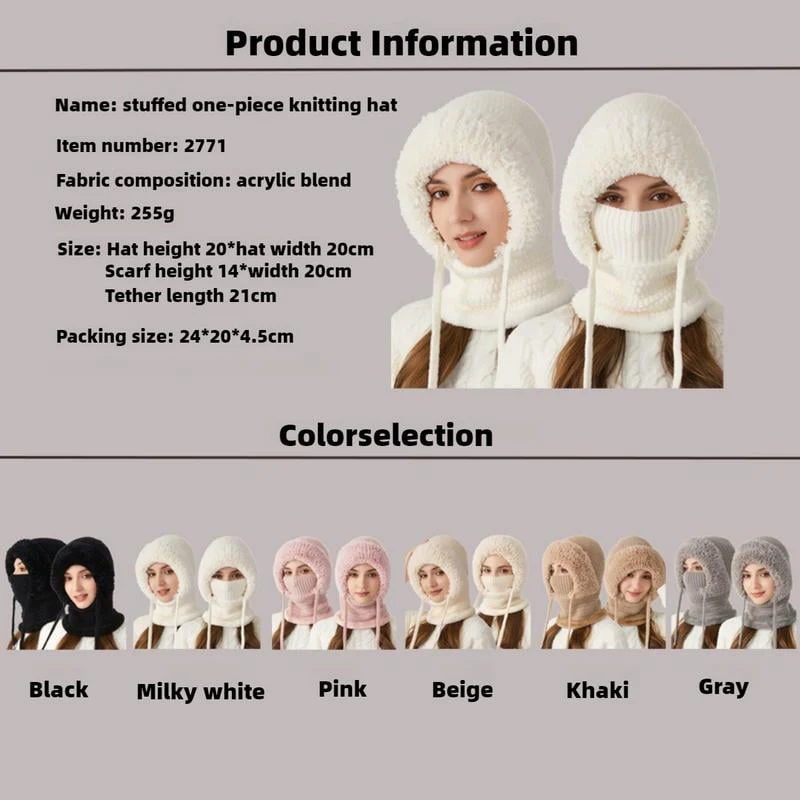 🔥3 in 1 Beanie Hat For Women - Image 4
