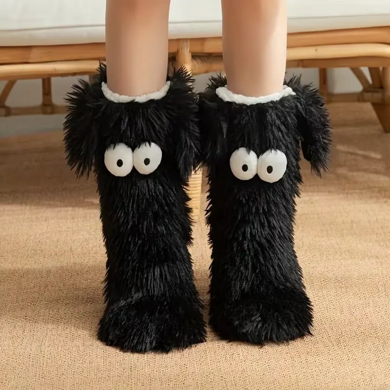 Women's Plush Slippers Socks - Image 5