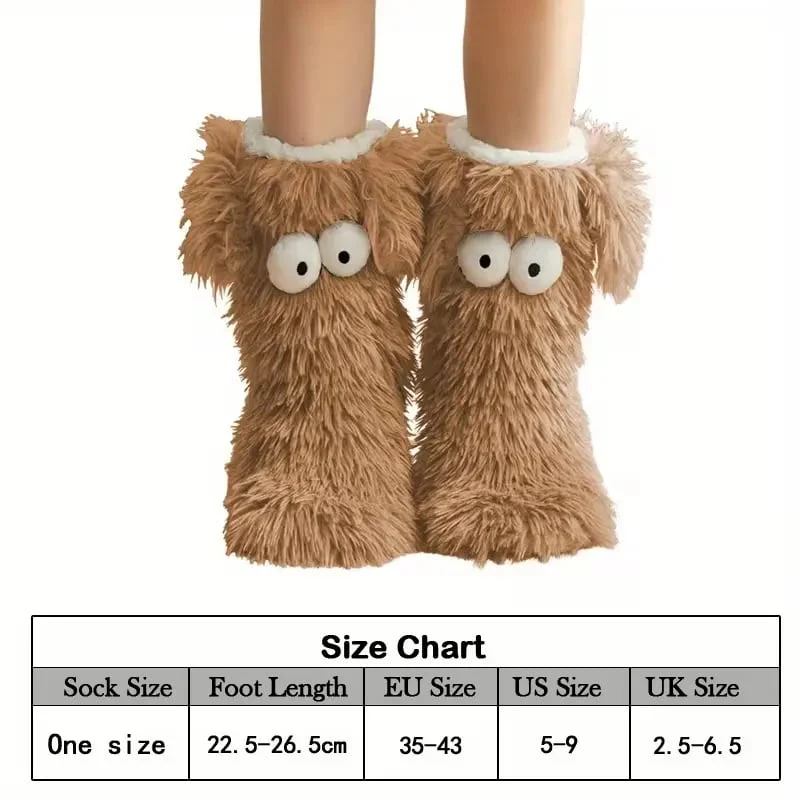 Women's Plush Slippers Socks - Image 7